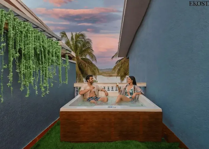 Ekostay - Utopian Villa With Jacuzzi Candolim